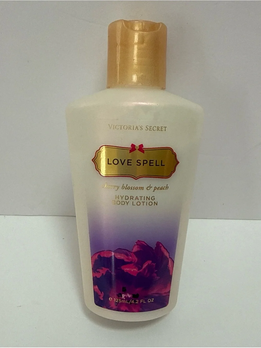 Victoria's Secret Love Spell Body Lotion - Cream/Purple retired not full